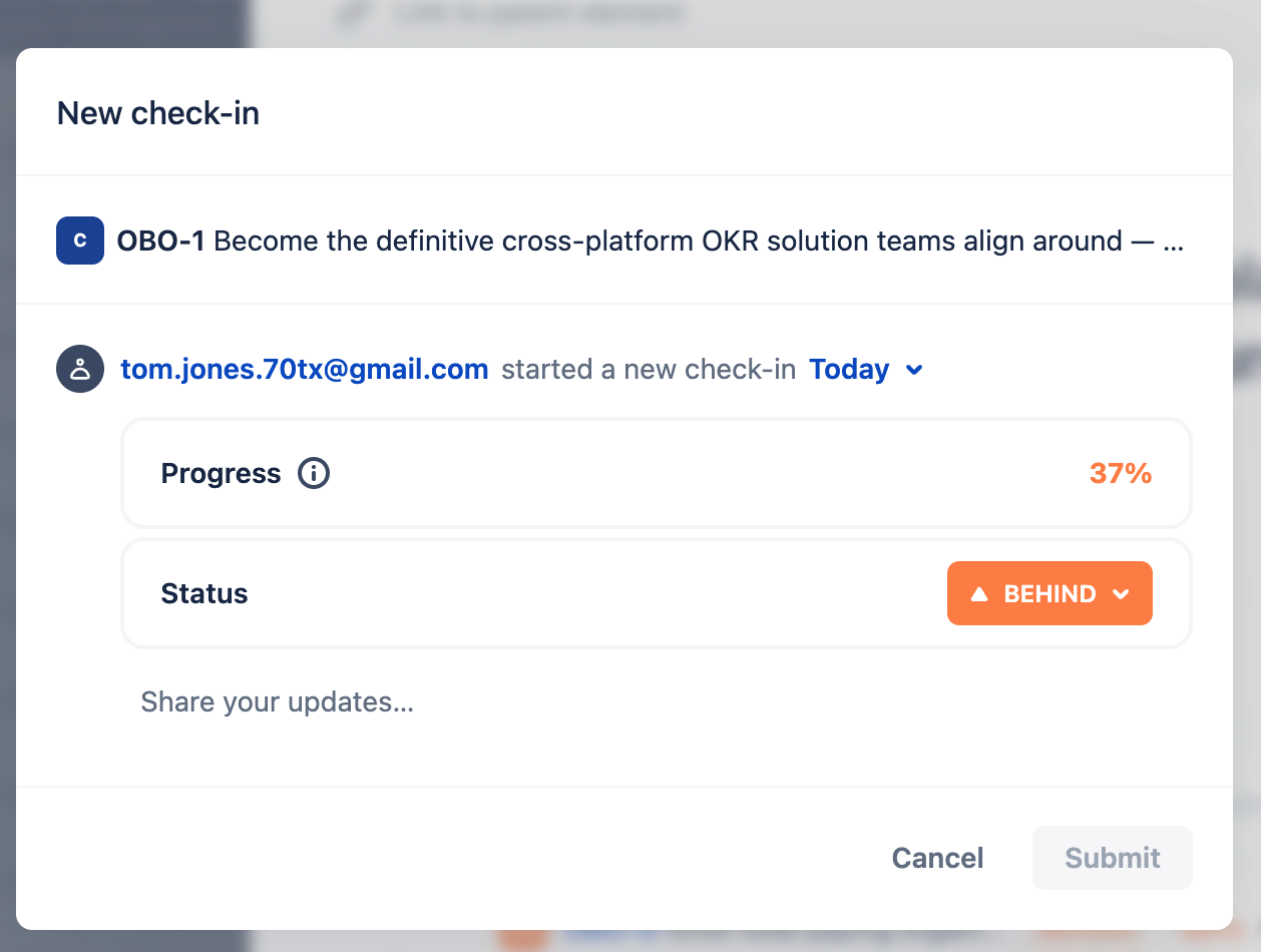 Oboard check-in view